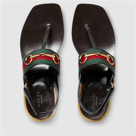 sabot pelliccia gucci|Leather sandals Gucci Turquoise size 42 EU in Leather .